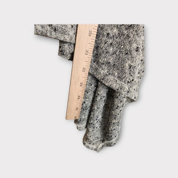 Free People Womens We The Free Bumble Bees Knees Gray Drape Tank Top M Boho Chic - Picture 7 of 8